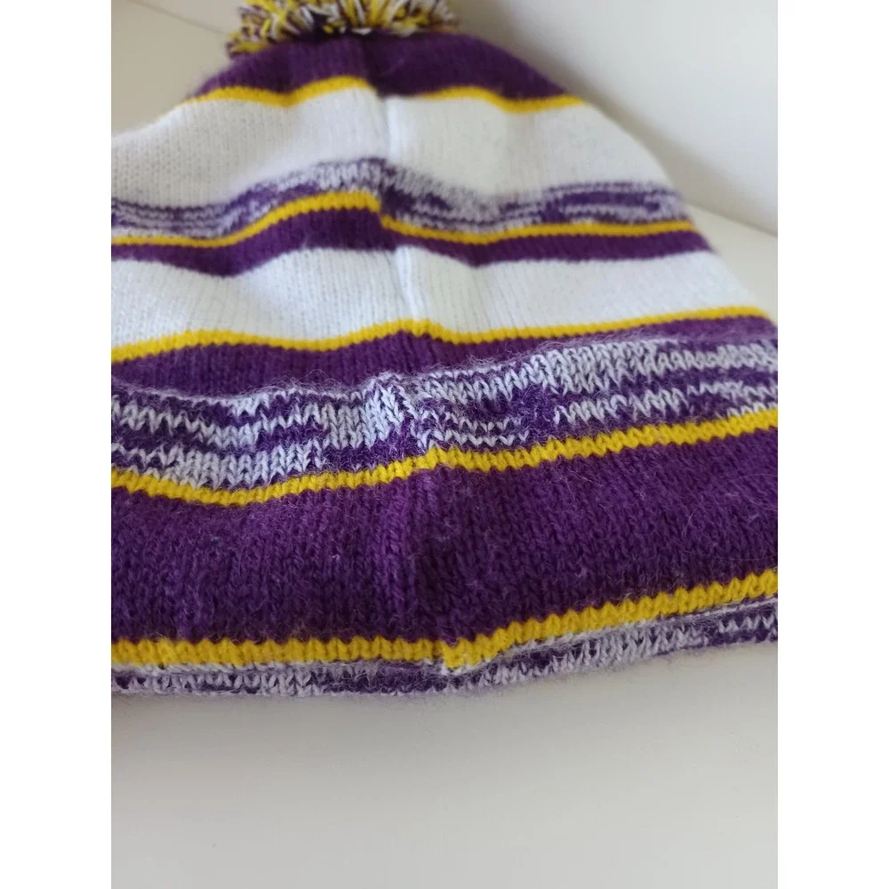 MN Vikings Colors Beanie Winter Hat Accessories